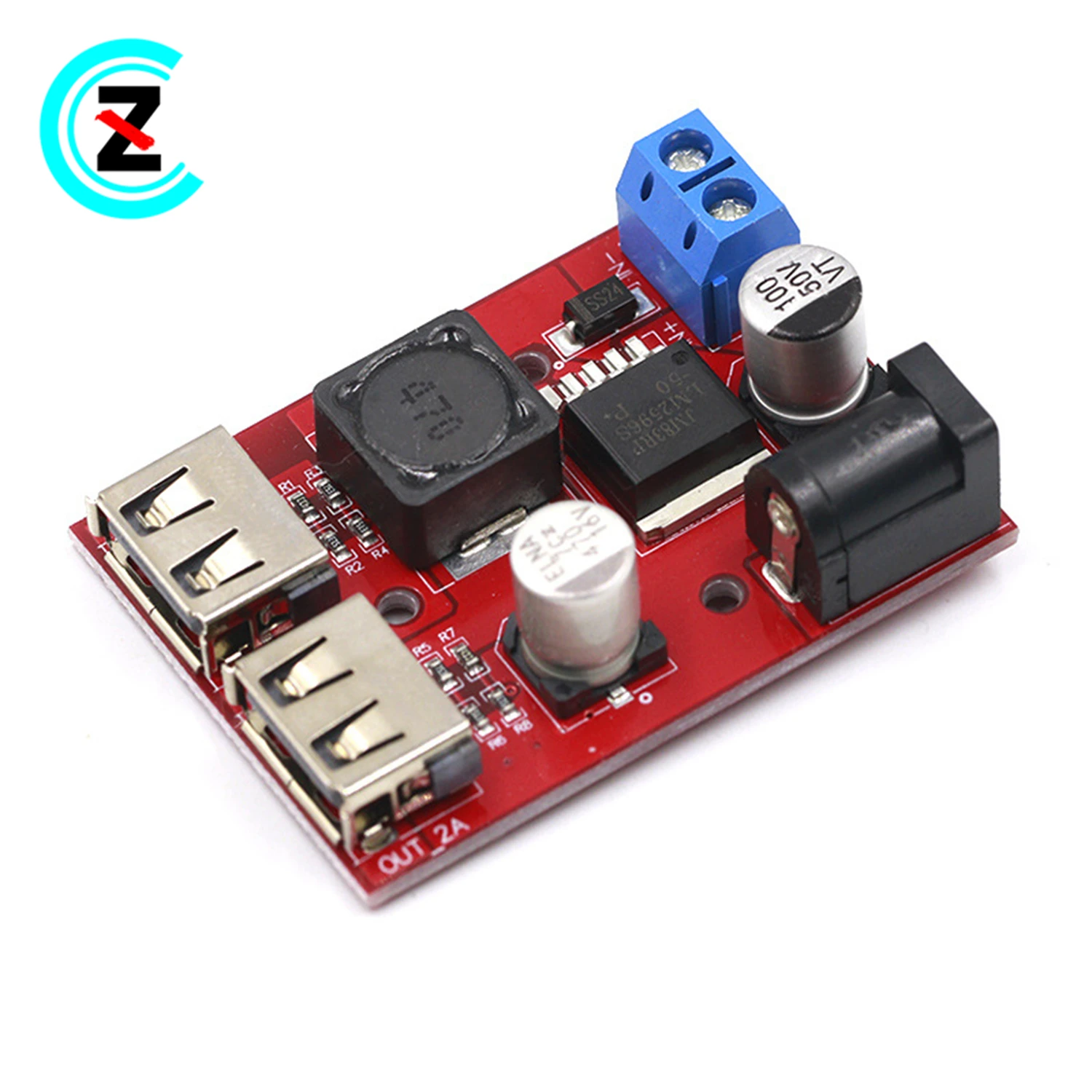 HW-412  9V 12V 24V 36V to 5V buck module DC-DC Car charging solar 3A voltage regulator power module