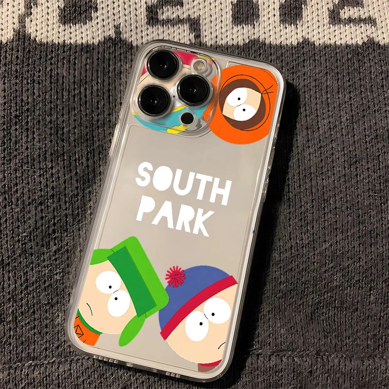 Funny S-South-Park Phone Case For VIVO Y28 V30e Y75 Y36 Y100 Y17s Y76 Y22s Y16 Y50 Y21 Y20 V29 V23e V21e 5G Transparent Cover image 6