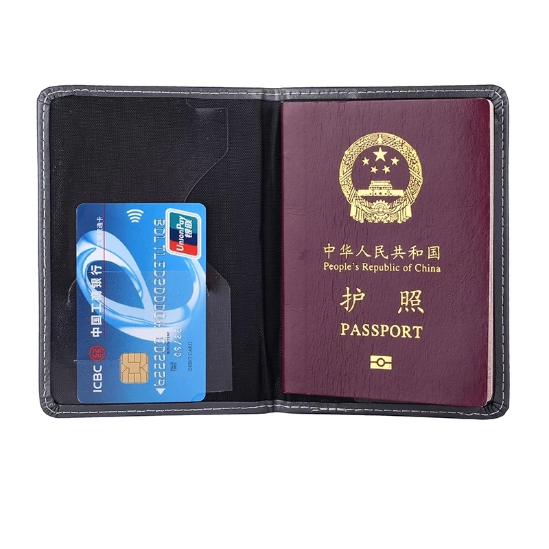 Korean Passport Cover Women Men Travel Passport Case Leather Pink Cute Passport Wallet Purse Girl Passport Holder