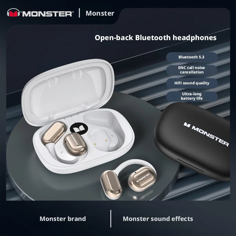 

Беспроводные Bluetooth-наушники Monoprice AC100 с длительным временем автономной работы, шумоподавлением и открытой конструкцией