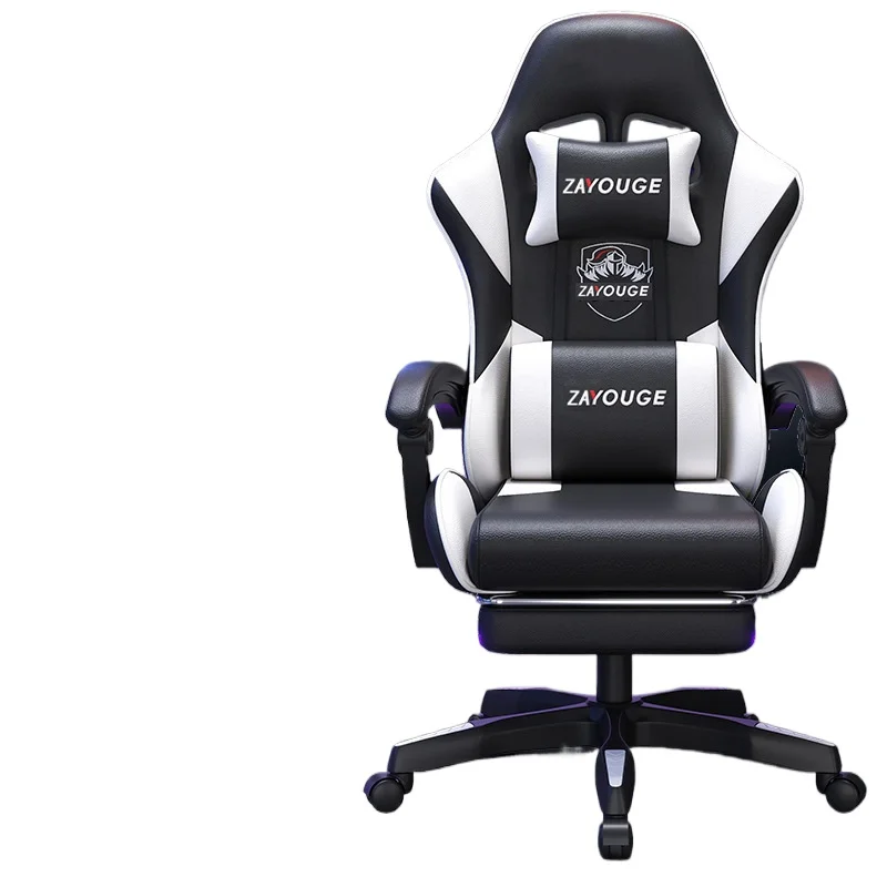 Gaming Chair for PC Desktop Office Home Use Ergonomic Adjustable Height Racing Style Computer Chair for Gamers and Work