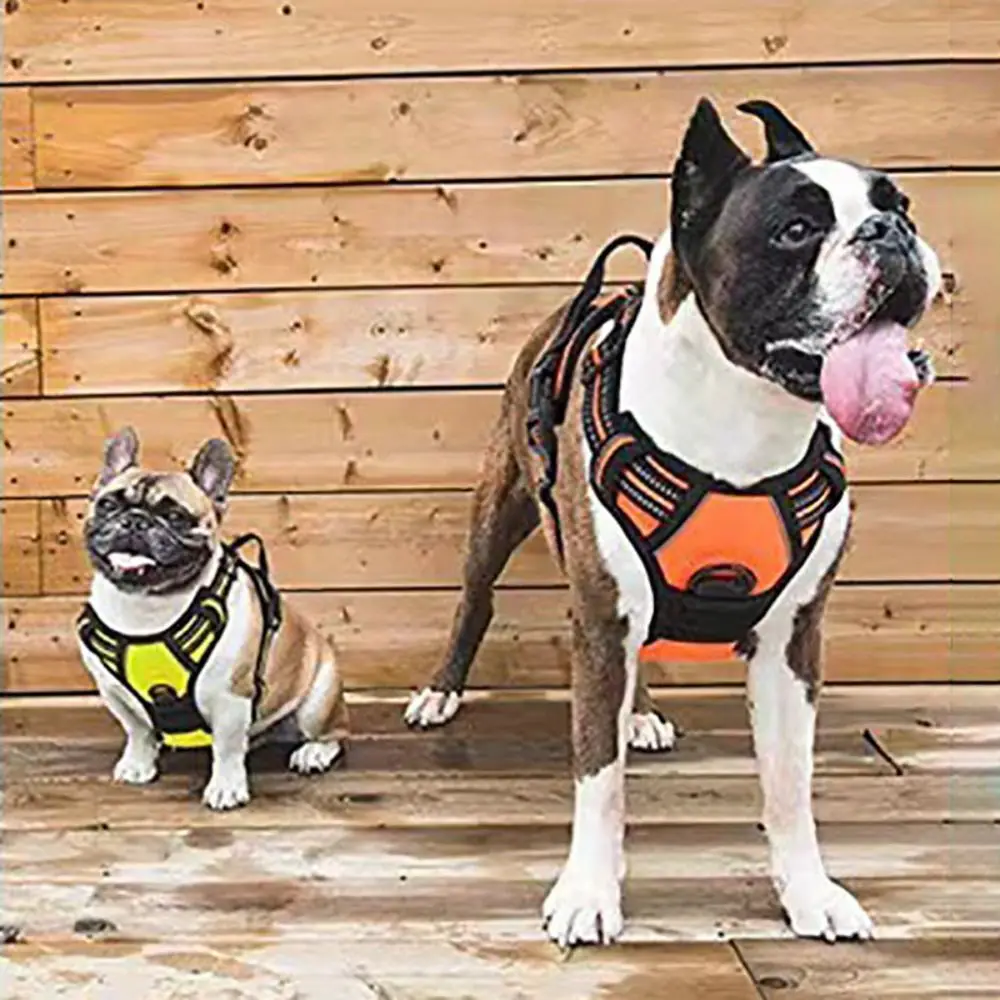 

Pet Supplies Reflective No Pull Dog Harness Vest Adjustable Breathable Dog Chest Strap Nylon Dog Leash Vest Walking Dog