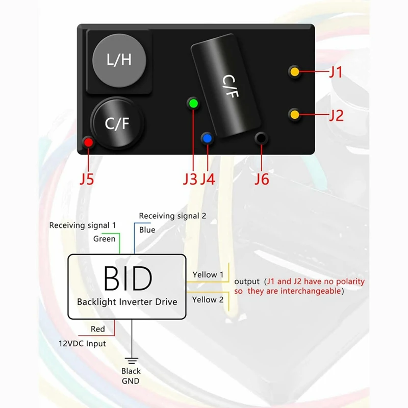 RC140413 1PC Instrument Cluster ELD5 Inverter For Chrysler Sebring Town & Country Dodge Caliber Avenger Grand Caravan Parts