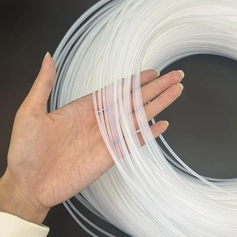 ID 0.3mm ~ 5mm PTFE tube capillary semi transparent fine hose High-Quality Electrical Insulation Material Multiple sizes view 2