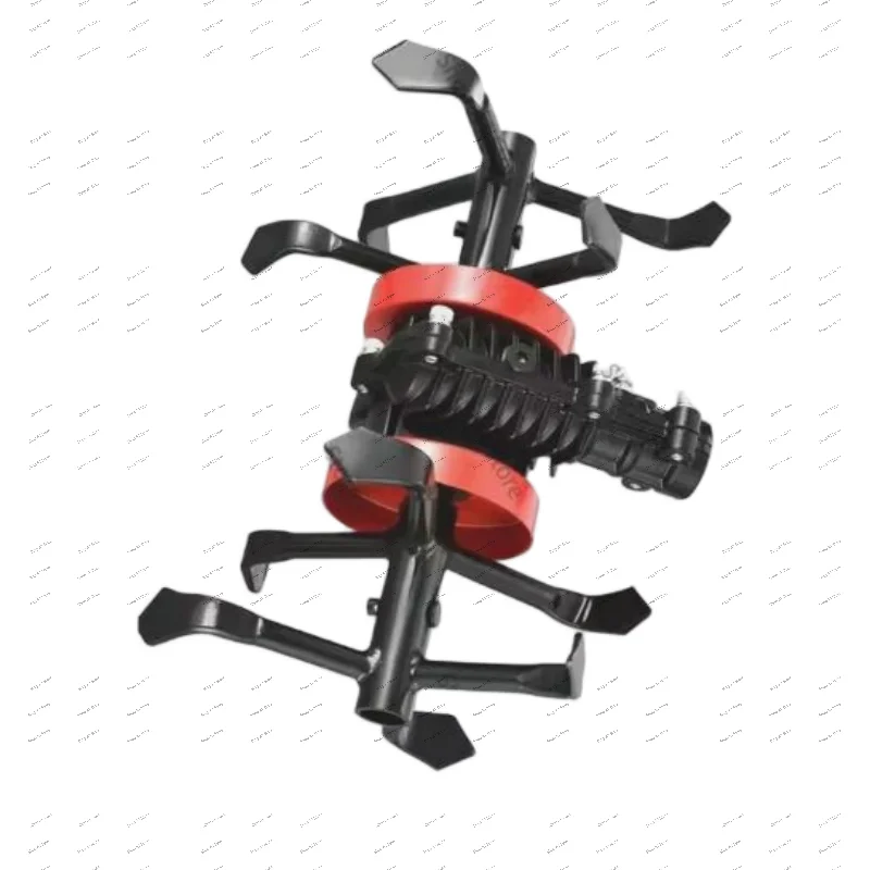 Lawn mower accessories assembly trenching wheel loosening wheel weeding wheel irrigation cutter accessories