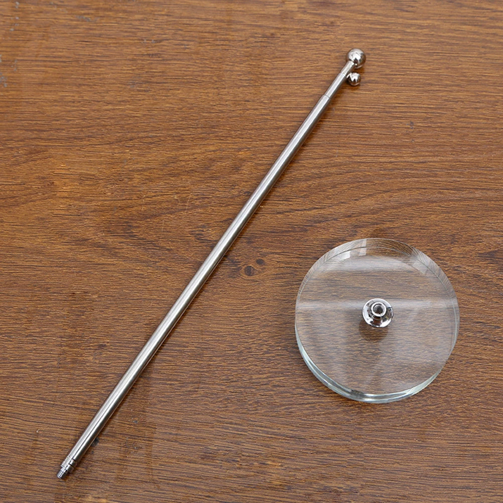 Telescopic  Rack Crystal Base  Holder Conference Room Table Flag Decorative Stand Desktop Base Holder