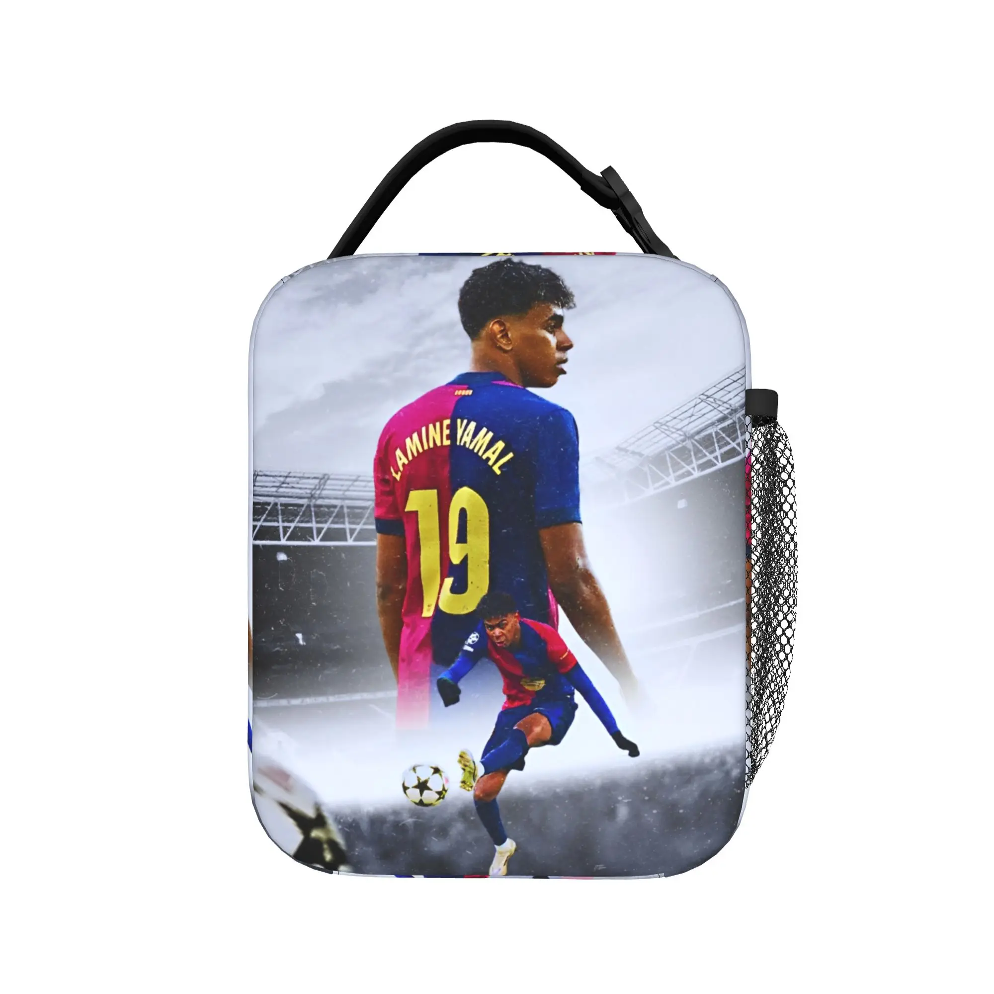 Lamine Y-Yamal Insulated Lunch Bag Leakproof Football Soccer Lunch Container Thermal Bag Lunch Box Tote Office Outdoor Men Women