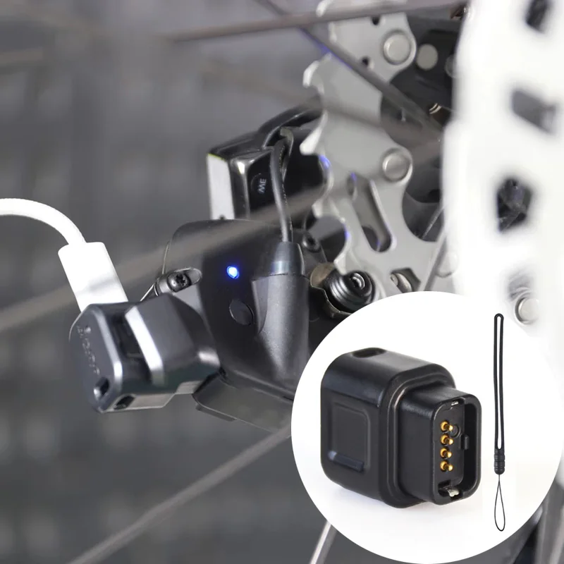 

Компактный и портативный велосипедный адаптер для электронного переключения передач, адаптер Type-C для 12-скоростного электронного зарядного устройства переключения передач, аксессуары для велосипеда