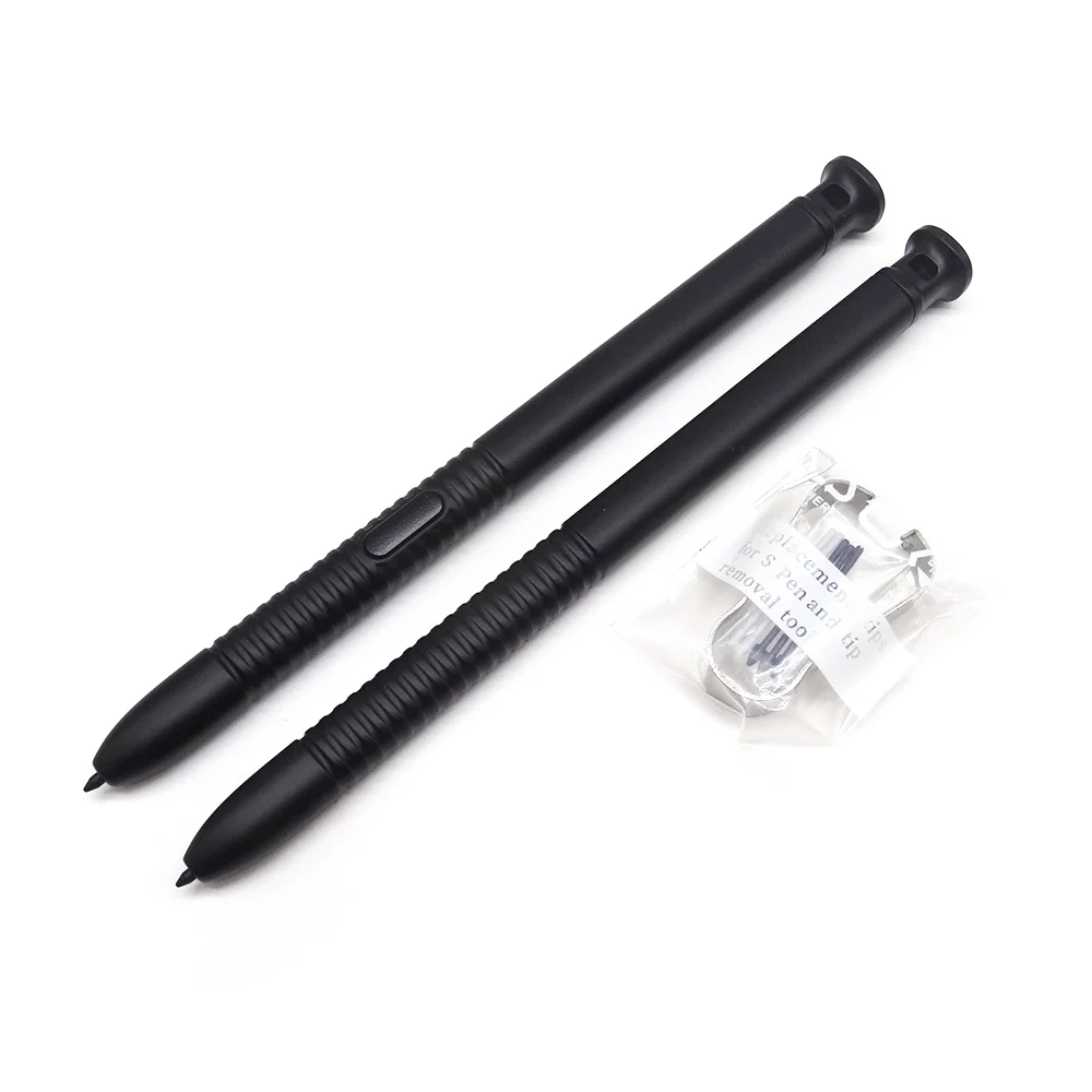 For Samsung Galaxy Tab Active3 T575 T570 Active 4 Pro SM-T636B Stylus Touch Pen S Pen S-Pen ( No Logo ) + Pen Nibs Tips