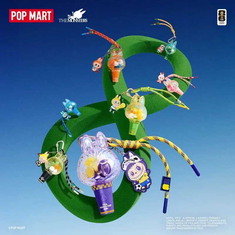 

POPMART LABUBU THE MONSTERS × FIFA series mini pendant light blind box creative surprise collection Holiday gift Decoration