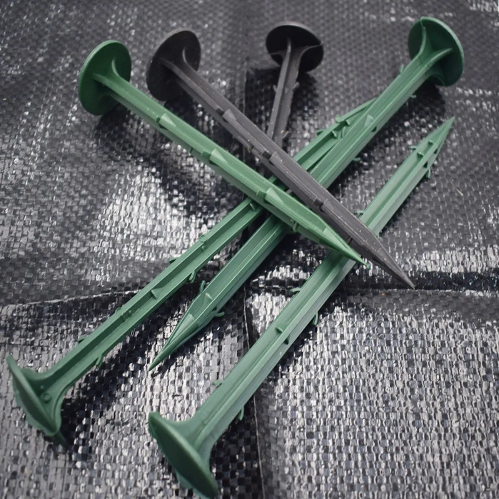 11-20cm Anchoring Garden Supply Camping Fixed Garden Pegs Cover Cloth Securing Stakes Plastic ground nails Fixing Landscape