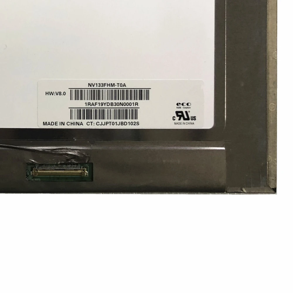 

NV133FHM-T0A NV133FHM T0A 13.3'' Laptop LCD Screen Panel Matrix With Touch 1920*1080 EDP 40 PINS