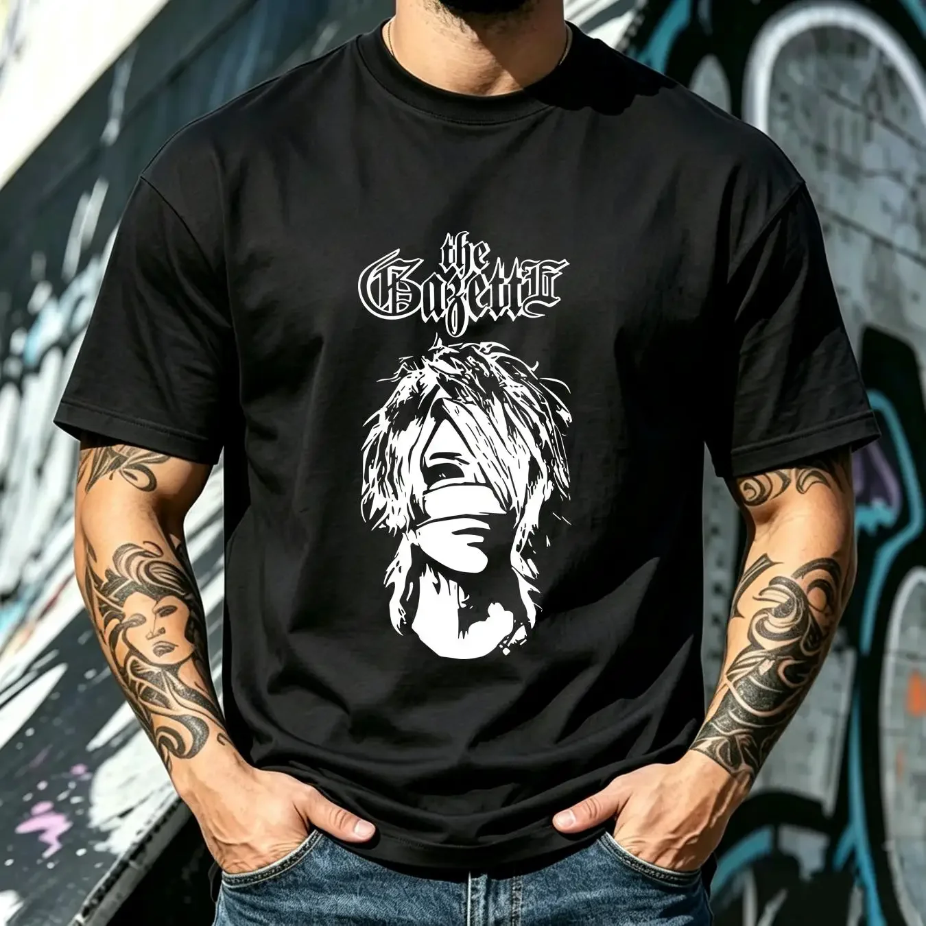 washed T Shirt Best Match Reita The Gazette Classic Popular Premium Size S to 5XL vintage Washed Soft fashion Stretched