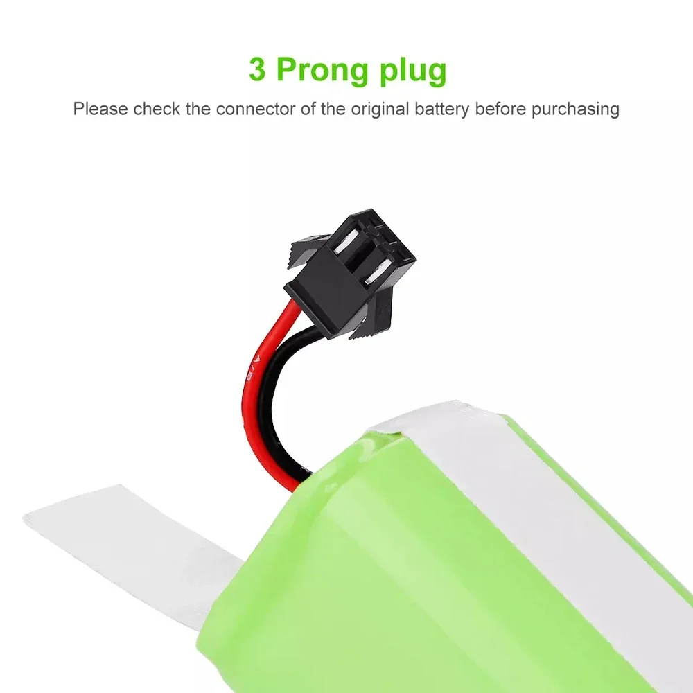 Neatsvor 로봇 진공 청소기 부품용 리튬 이온 배터리, 3500mAh, X500, X520, X600, 신제품