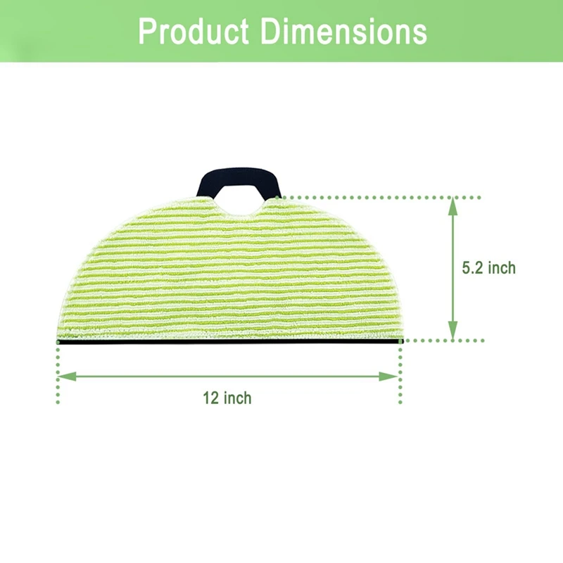 Tampons de rechange pour aspirateur Shlavabo, lot de 8, RV2610WA, RV2610WA, AV2610WA, RV2620WD, AV2620WD, RV2610WD, RV2610WD