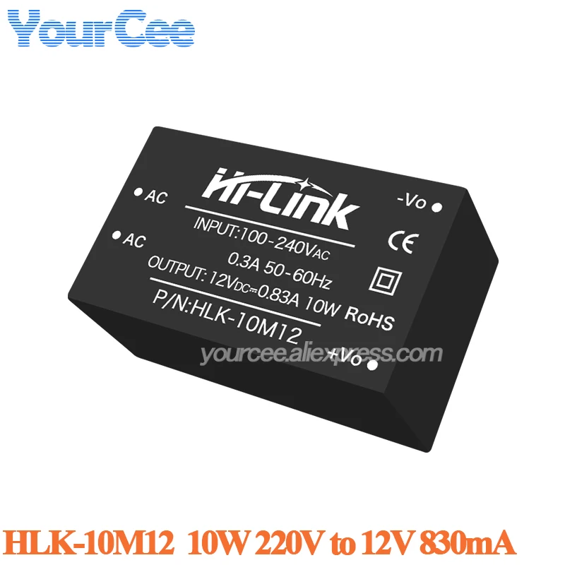 Isolated Regulator Power Supply Module 10W 15W AC to DC 220v to 3V/5V/9V/12V/15V/24V HLK-10M05 10M09 10M03B 15M09C 15M12B 15M12C