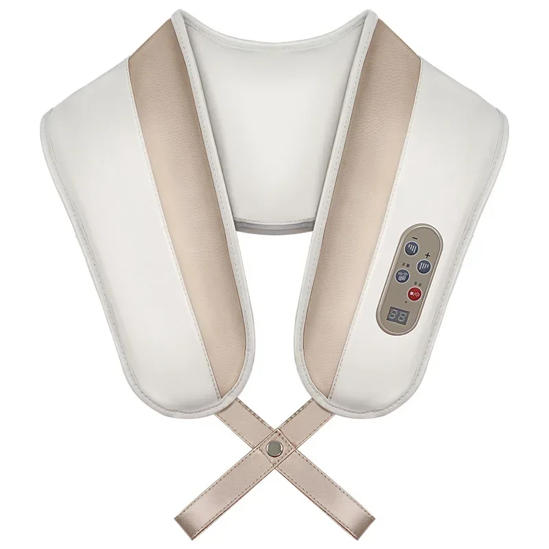 FullBody multifunctional beating massage shawl shoulder neck waist hot compress cervical vertebra massager electric beating back