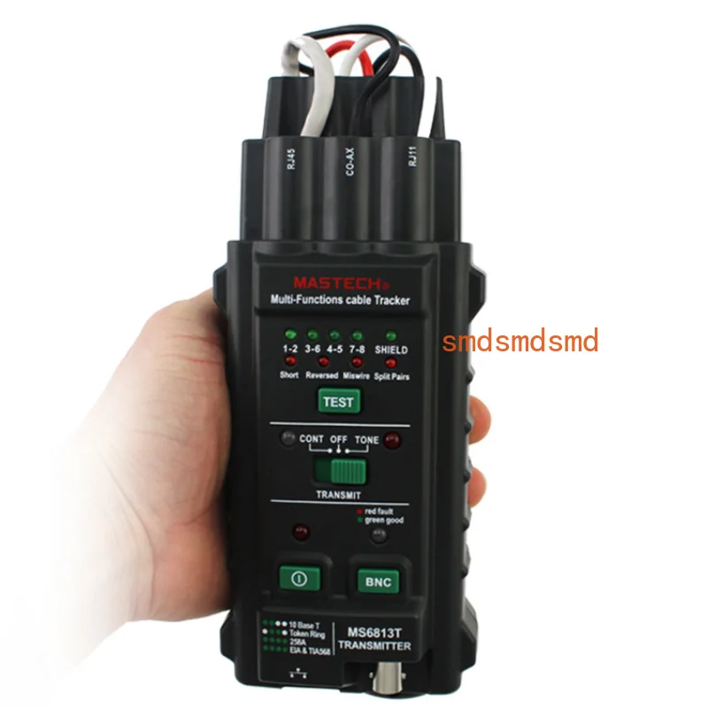 MS6813 Network Cable Telephone Line Tester Detector Transmitter RJ45