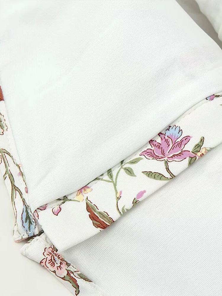 Elegantes Damen-Korsettkleid mit Blumenmuster, kurzen Ärmeln, rückenfrei, schmal geschnitten, Bandage-Stil, Party- und Abendkleid, Sommer 2026, neue Damenkleider – Detail 9