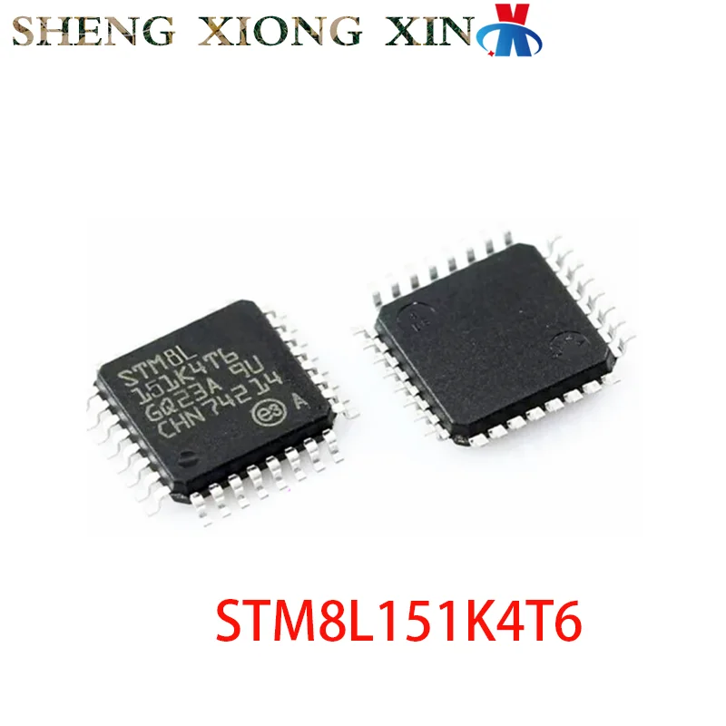 5pcs/lot 100% NEW STM8L151K4T6 LQFP-32 Microcontroller Unit STM8L151 8L151K4T6 Integrated Circuit