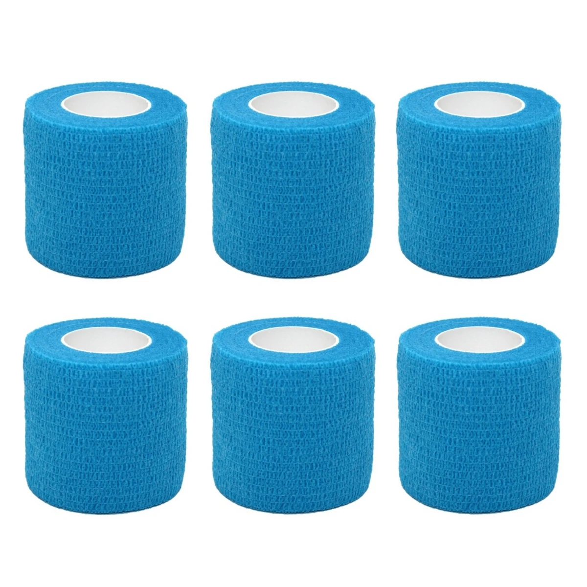 6/12PCS Gaze Verband Selbst-klebe Atmungsaktive Elastische Bandagen für Nagel Tattoo Kunst Sport Befestigung Finger Handgelenk bein