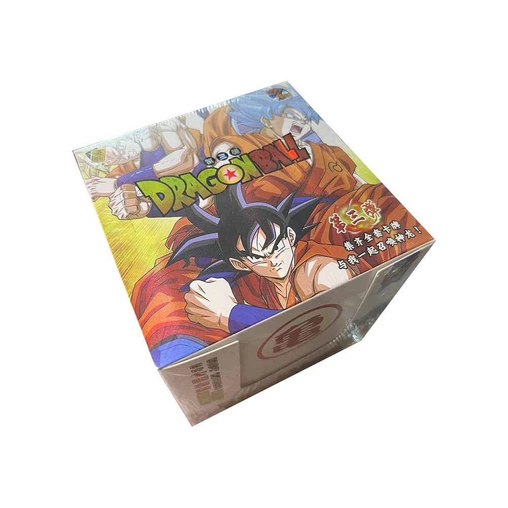 

Dragon Ball Z Edition Anime Figures Hero Card Son Goku Super Saiyan Vegeta Collectible Card Toy Children's Birthday Gifts