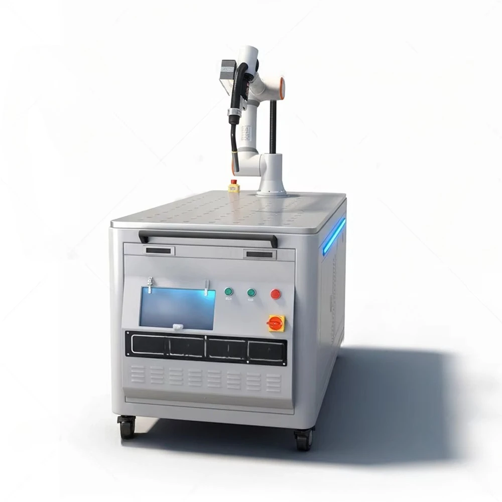 Six-Axis Robot Intelligent Metal  Precision Welding Machine Welder HIgh Efficiency Robot Automation Soldering Workstation