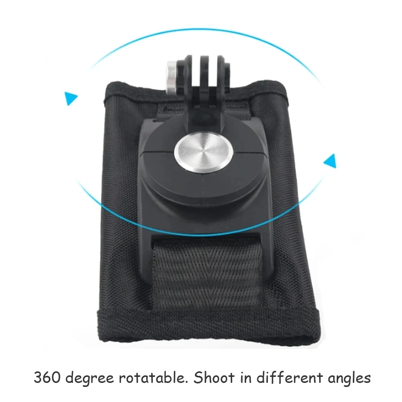 360 Degree Rotation Backpack Clamp Clip Belt for DJI Osmo Pocket 3 2 Quick Release Holder Adapter Bag Bracket Gopro 12 Accessory