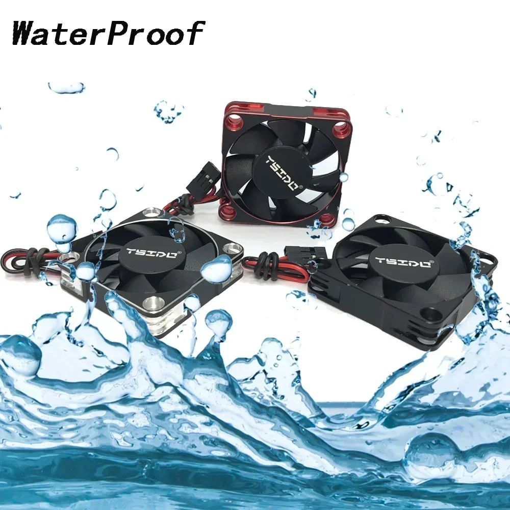 4510 Motore Brushless Dissipatore di Calore 45mm Ventola di Raffreddamento Ad Alta Velocità 14000RPM Ventola Fredda per 1/8 1/10 1/12 RC Auto 3650 3660 4274 4292 Motore