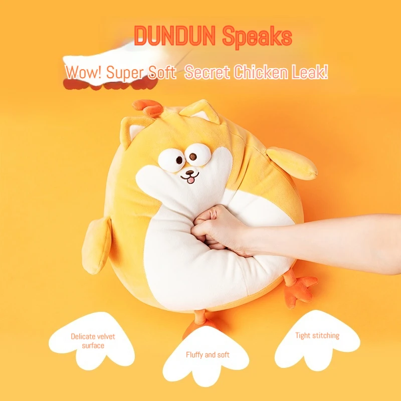 

MINISO милая плюшевая игрушка с курицей, забавная мягкая кукла с ножками, кавайный плюшевый подарок для студентов, подарок на выпускной, детская коллекция