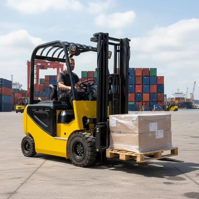 

Electric Forklift 2Ton Custom Euro 5 CE Compact Lift Truck for Warehouse and Factory Use