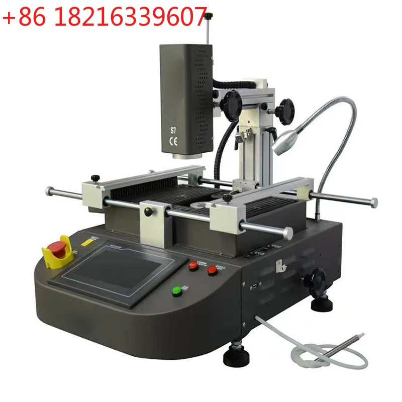Rework Station IC Chip Hot Air Welding Equipment SMT Infrared Soldering Repair Tools 3 Temperature Area Touch Screen