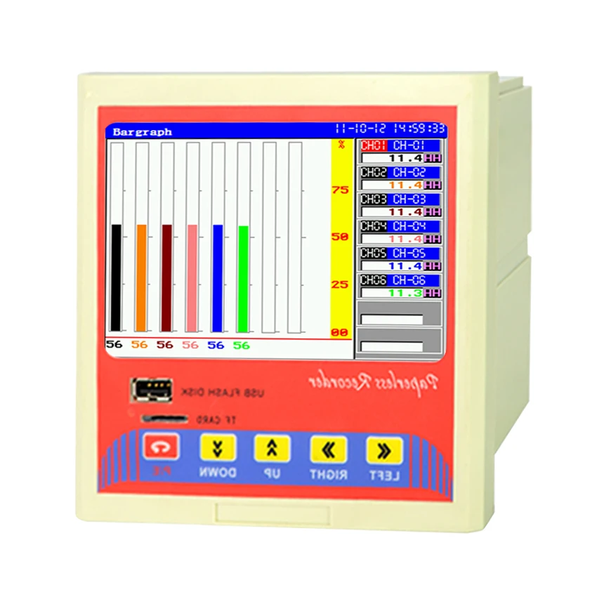 

KH3000G Digital 16/32-Channel Industrial Temperature Data Logger Paperless Recorder PT100+Thermocouple OEM Customizable Colorful