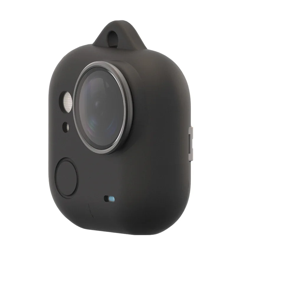 حافظة حماية الجسم لكاميرا Insta360 Go Ultra وغطاء حماية للعدسة من السيليكون باللون الأسود والأبيض والأحمر