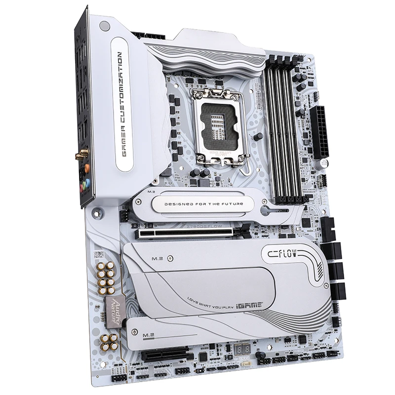 Imagem -06 - Placa-mãe Colorida Intel Z790 Igame Z790d5 Flow V20 para Jogos de Última Geração