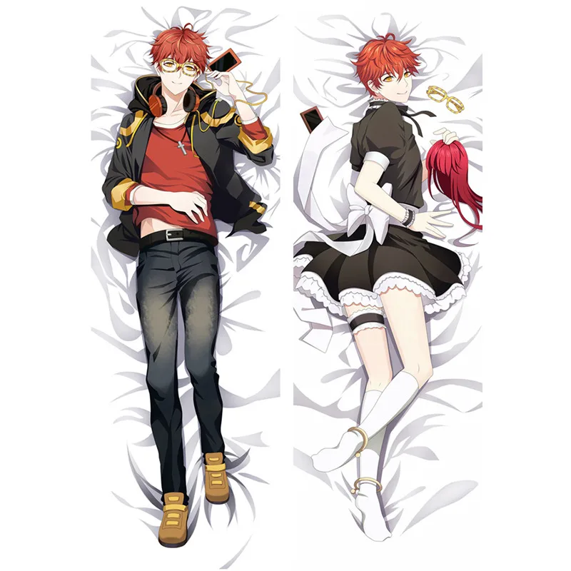 New Hot Anime Game Mystic Messenger Zen 707 Dakimakura Case Body Hugging Pillow Two Side Print Cushion Cover For Girl Gifts