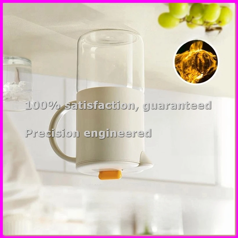 Opening and Closing Water Kettle,High Temperature Glass, Tea Brewing, Hot and Cold Water Cup-ABLA
