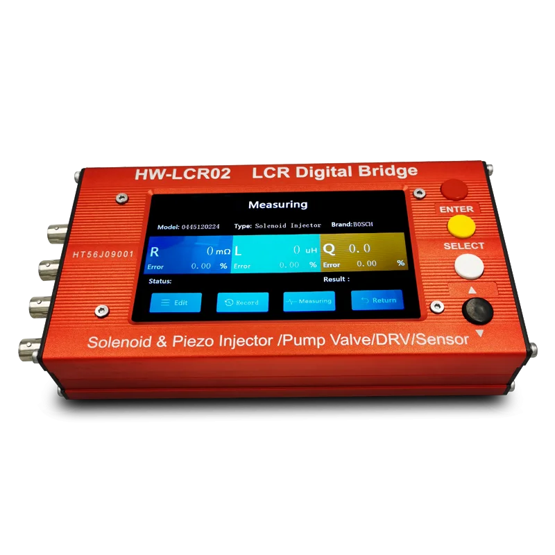 High Precision LCR02 EUI/EUP ZME DRV Valves Injector LCR Tester Common Rail Diesel Fuel Electromagnetic Injectors instrument