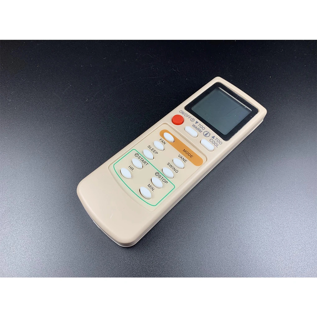 Air Conditioner Remote Control Replacement Controller Convenient Sensitive Receiver Home Appliances Wide Application