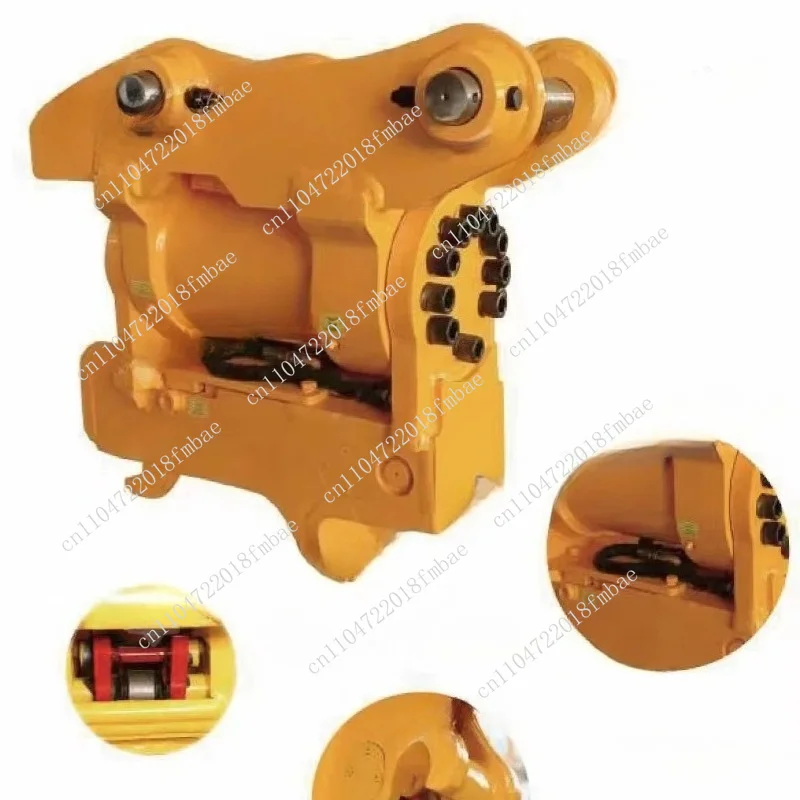 Hydraulic Tilt Rotator Quick Coupler for Mini Excavator, Manual Rotation
