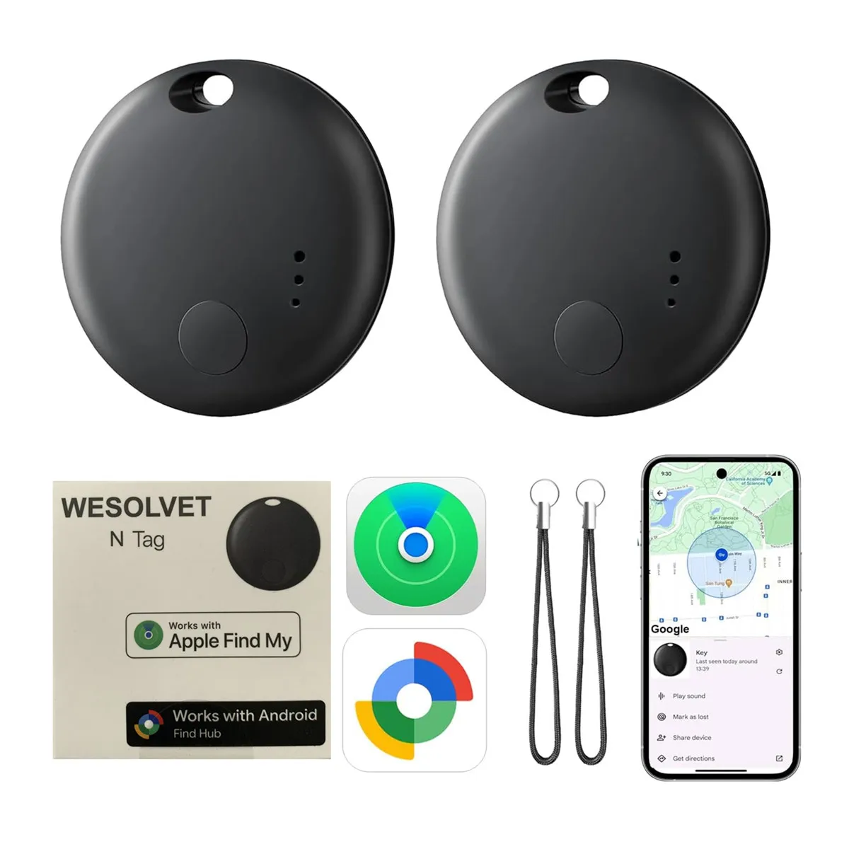 

Тетки трекера для Android или iOS, совместимые с двойной системой, Bluetooth, устройство слежения смарт-тегов, поиск предметов для ключей, кошелька, багажа