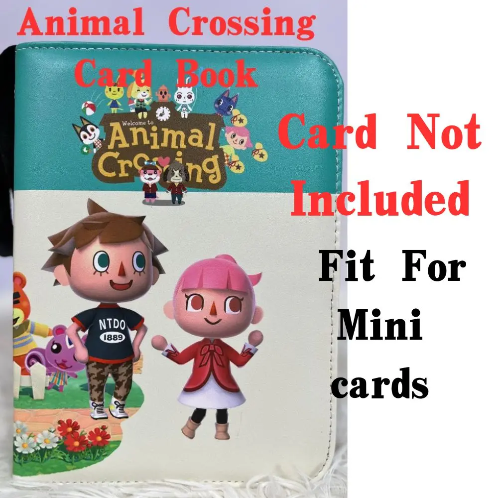 520 Card Position Holder Storage 26 Pages Amiibo Card Collection Files Animal Crossing Zleda Game Exquisite Card Book