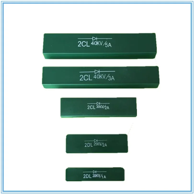 AliExpress 2CL 2DL 1A 2A 3A 5A 20KV 25KV 30KV 40KV Diode high frequency machine high cycle rectifier silicon stack rectifier