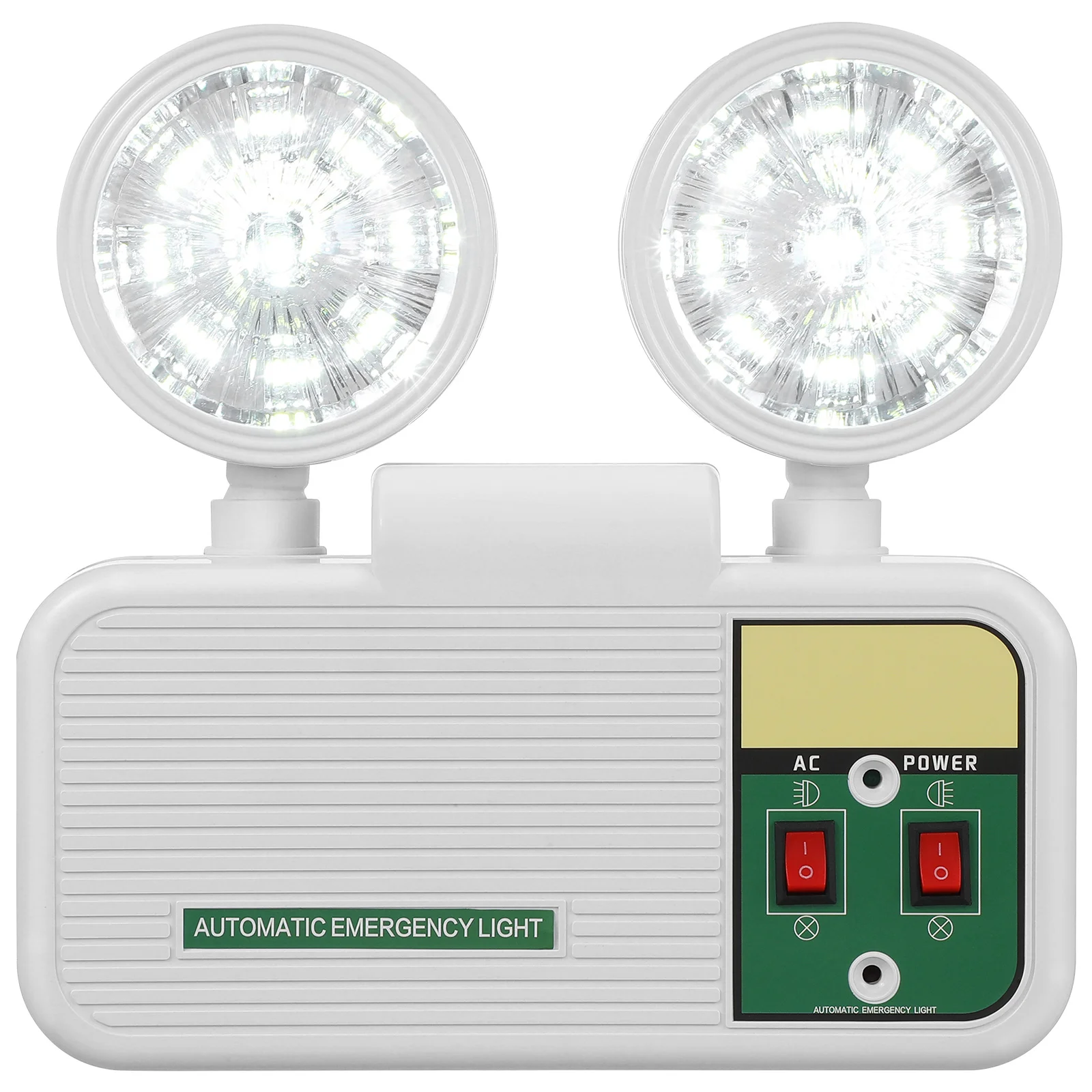 

High Brightness LED Emergency Lights Rechargeable Power Failure Lighting for Home Office School Mall Garage Exit Backup