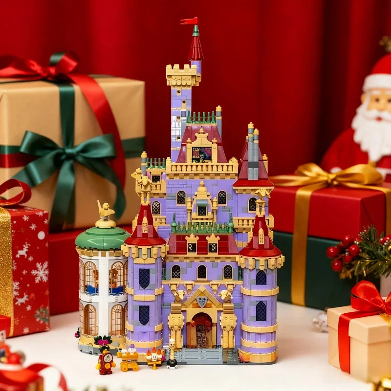 

2025 Bestseller Princess Castle Romantic Toy Girls' Educational Building Block Model Birthday Gift Decorative Toy 2916 Pieces