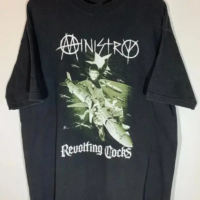 Ministry Band Revolting Cocks Tour Short T Shirt Cotton S 5Xl Gs051