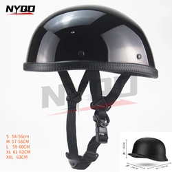 Japanese Retro Motorcycle Helmet Motorcycle Helmet for Four Seasons Personality Scoop Electric Car Half Helmet