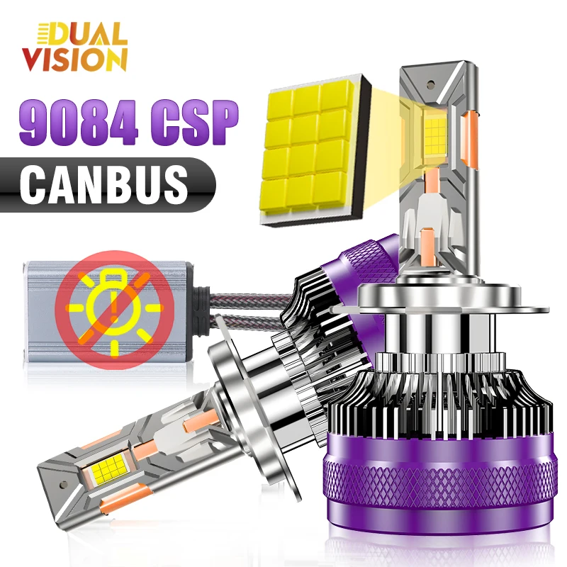 

Фара H7 LED 9084 CSP Canbus 900000 LM Супер яркий H11 H8 H9 HB3 9005 HB4 9006 9012 HIR2 Турбо Автомобильный фонарь Противотуманная фара 12 В
