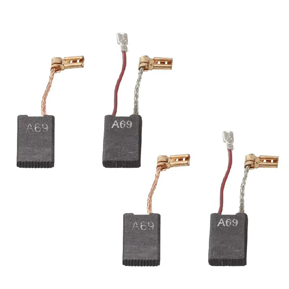 Replacement Set of Carbon Brushes for Various Power Tools Including the Popular GBH740 Series Total Four Units