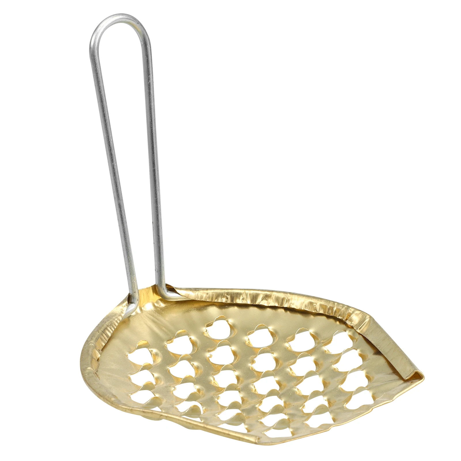 

Liangpi Scraper Brass Jelly Cutter Multipurpose Kitchen Tool Reusable Food Making Noodle Scraper Safe Material Wear Resistance